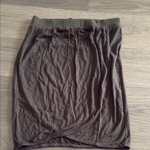 Mossimo Supply Co Green Ruched Pencil Skirt